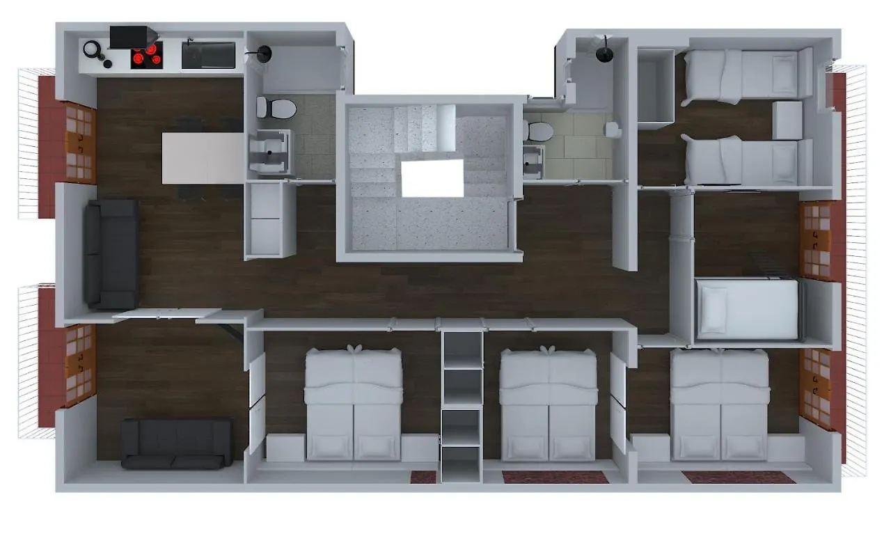 Ab Paral-Lel Spacious Apartments Barcelona 0*,